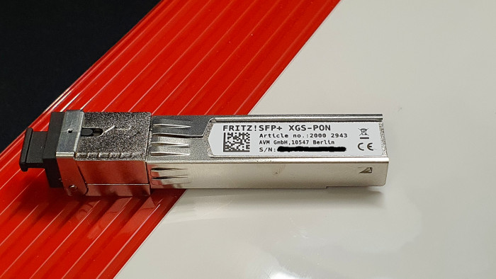 SFP+-XGS-PON-10G-Modul (Bild: Harald Karcher)
